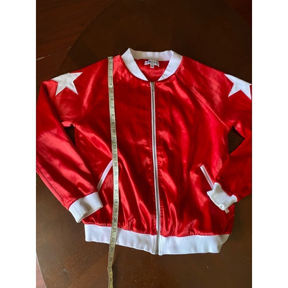Rebel Athletics Women's RCA Cheerleading Red Jacket - AS - Picture 7 of 12